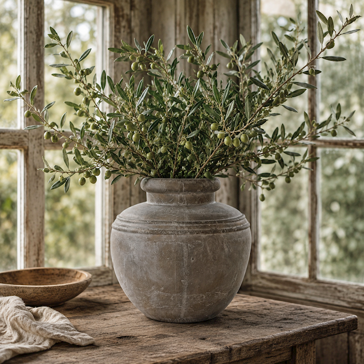 SIENA LARGE URN VASE 38x38x40cm